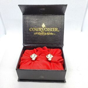 Courvoisier Silver Colored Cuff Links